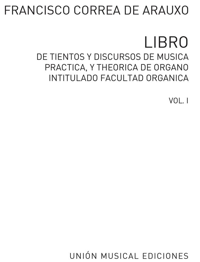 Libro De Tientos Vol.1